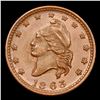 Image 2 : (1863) Army & Navy Civil War Token 1c Grades Choice Unc BN