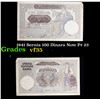 Image 1 : 1941 Sernia 100 Dinara Note P# 23 Grades vf++