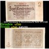 Image 1 : 1937 Germany 2 Rentenmark Note P# 174B Grades vf++
