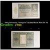 Image 1 : 1922 Germany "Vampire" 10,000 Mark Note P# 70 Grades vf++