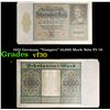 Image 1 : 1922 Germany "Vampire" 10,000 Mark Note P# 70 Grades vf++