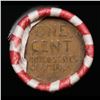 Image 3 : Mixed small cents 1c orig shotgun roll, Wheat Cent Ends, Bank Wrapper.