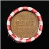 Image 2 : Mixed small cents 1c orig shotgun roll, Wheat Cent Ends, Bank Wrapper.
