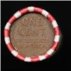 Image 3 : Mixed small cents 1c orig shotgun roll, Wheat Cent Ends, Bank Wrapper.