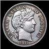 Image 2 : 1911-p Barber Dime 10c Grades Choice AU/BU Slider+
