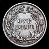 Image 3 : 1911-p Barber Dime 10c Grades Choice AU/BU Slider+