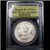 Image 4 : ***Auction Highlight*** 1879-s Rev '78 Top 100 Morgan Dollar $1 Graded Select+ Unc BY USCG (fc)
