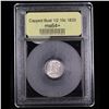 Image 4 : ***Auction Highlight*** 1833 Capped Bust Half Dime 1/2 10c Graded Choice+ Unc BY USCG (fc)