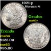 Image 1 : 1921-p Morgan Dollar $1 Grades Select+ Unc