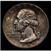 Image 2 : 1949-p Washington Quarter 25c Grades Choice+ Unc