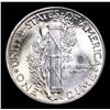 Image 3 : 1943-p Mercury Dime 10c Grades GEM++ Unc