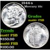 Image 1 : 1944-s Mercury Dime 10c Grades GEM++ FSB