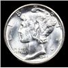 Image 2 : 1944-s Mercury Dime 10c Grades GEM++ FSB