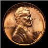 Image 2 : 1939-p Lincoln Cent 1c Grades GEM++ Unc RD