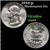 Image 1 : 1944-p Washington Quarter 25c Grades Choice Unc