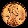 Image 2 : 1945-p Lincoln Cent 1c Grades GEM Unc RB