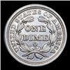 Image 3 : ***Auction Highlight*** 1853-o Arrow Seated Liberty Dime 10c Graded ms63+ BY SEGS (fc)