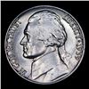 Image 2 : 1939-p Jefferson Nickel Rev 40 5c Grades GEM++ Unc