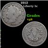 Image 1 : 1912 Liberty Nickel 5c Grades vg, very good