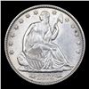 Image 2 : ***Auction Highlight*** 1873 Arrows Seated Half Dollar 50c Graded ms64 BY SEGS (fc)