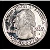 Image 2 : Proof 2004-s Silver Washington Quarter 25c Grades GEM Proof Deep Cameo