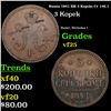 Image 1 : Russia 1841 EM 3 Kopeks C# 146.1 Grades vf+