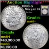 Image 1 : ***Auction Highlight*** 1896-o Morgan Dollar $1 Graded Select+ Unc BY USCG (fc)