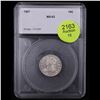 Image 2 : ***Auction Highlight*** 1827 Capped Bust Dime 10c Graded ms63 BY SEGS (fc)