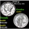 Image 1 : 1944-p Mercury Dime 10c Grades GEM+ Unc