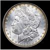 Image 2 : 1886-p Morgan Dollar Colorfully Toned $1 Grades Select+ Unc
