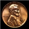 Image 2 : 1957-d Lincoln Cent 1c Grades GEM++ Unc RD