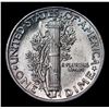 Image 3 : 1942-p Mercury Dime 10c Grades GEM+ Unc