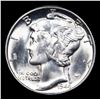 Image 2 : 1944-p Mercury Dime 10c Grades GEM+ Unc