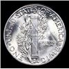 Image 3 : 1944-p Mercury Dime 10c Grades GEM+ Unc