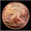 Image 2 : Lot of 4 1oz .999 Commerative Copper Medalions