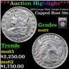 Image 1 : ***Auction Highlight*** 1834 Large Date, Large Letters Capped Bust Half Dollar 50c Graded Select Unc