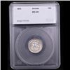 Image 4 : ***Auction Highlight*** 1855-p Arrows Seated Liberty Dime 10c Graded ms64+ BY SEGS (fc)