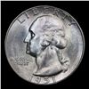 Image 2 : 1951-s Washington Quarter 25c Grades GEM Unc