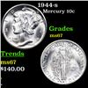 Image 1 : 1944-s Mercury Dime 10c Grades GEM++ Unc