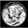 Image 2 : 1944-s Mercury Dime 10c Grades GEM++ Unc