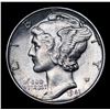 Image 2 : 1941-d Mercury Dime 10c Grades GEM FSB
