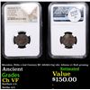 Image 1 : NGC Macedon, Pella c.2nd Century BC AE19(6.72g) obv Athena rv Bull grazing Graded Ch VF By NGC