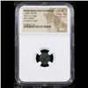 Image 2 : NGC Bosporus, Panticapaeum Ca. 200-150 BC AE12 (2.16g) obv. Apollo rev. Bow in Case Graded Choice VF