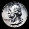 Image 2 : 1947-p Washington Quarter 25c Grades Choice+ Unc