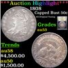 Image 1 : ***Auction Highlight*** 1808 Capped Bust Half Dollar 50c Graded Select AU BY USCG (fc)