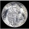 Image 3 : 1943-p Mercury Dime 10c Graded ms67+ BY SEGS