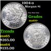 Image 1 : 1904-o Morgan Dollar $1 Grades Choice+ Unc