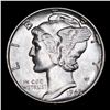 Image 2 : 1945-p Mercury Dime 10c Grades Choice+ Unc