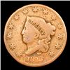 Image 2 : 1823/2 Coronet Head Large Cent N-1 1c Grades vg+