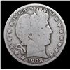 Image 2 : 1908-o Barber Half Dollars 50c Grades vg, very good